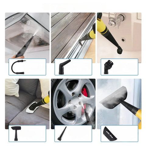 منظف بخار عالي الضغط — فعال ومتعدد الاستخدامات