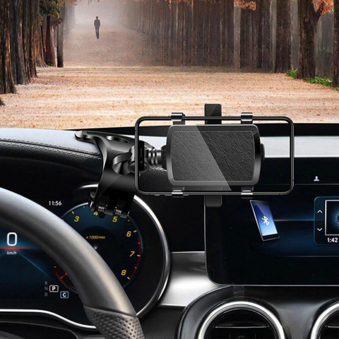 Soporte Teléfono Coche – Rotación a 1200° y Mantenimiento Seguro