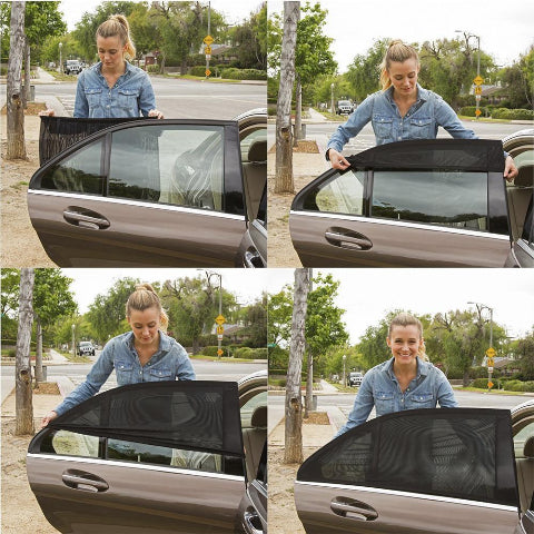 Zonnescherm Voor Auto – Anti-UV En Universele Compatibiliteit