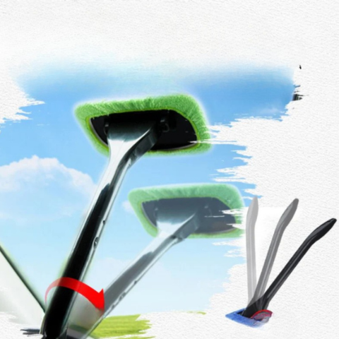 Cleaning Brush For The Inside Of The Windshield