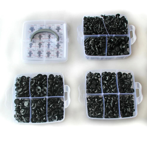 Kompletny zestaw klipsów nadwozia – idealny do napraw