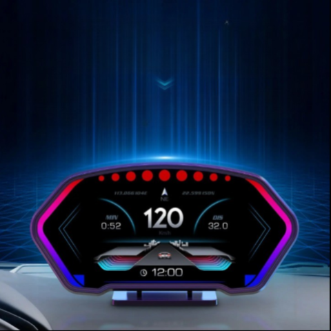 Digitalt Kjøredisplay – Hastighet Og Informasjon På Et Blikk