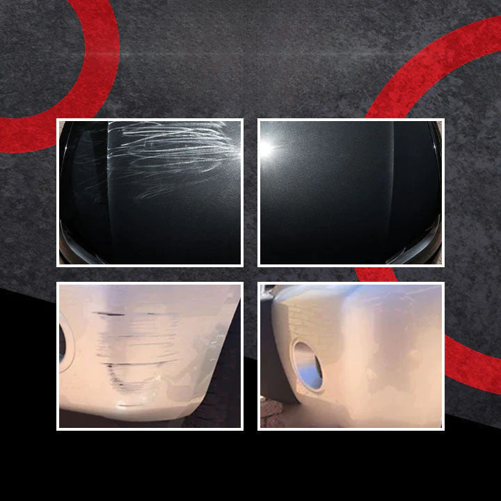 Kit Ștergător de zgârieturi auto – Cremă renovatoare pentru vopsea + Tampon aplicator