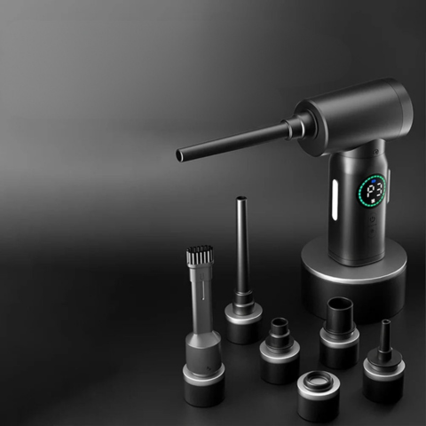 Aspiradora Sopladora 2-En-1 – Compacta y Ultra Potente