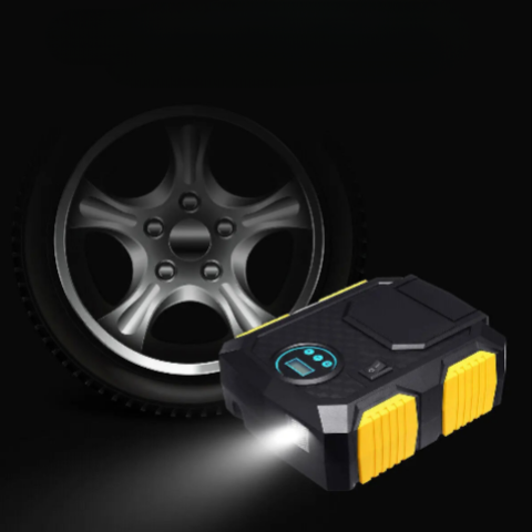 12V-os Hordozható Légkompresszor – Gyors és Könnyű Felfújás