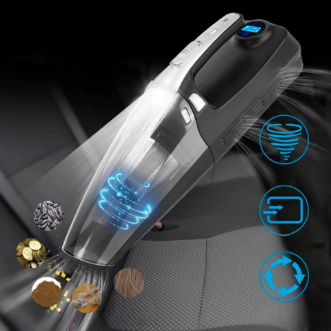 Auto Stofzuiger 4-in-1 – Hoge Prestaties 12V/120W