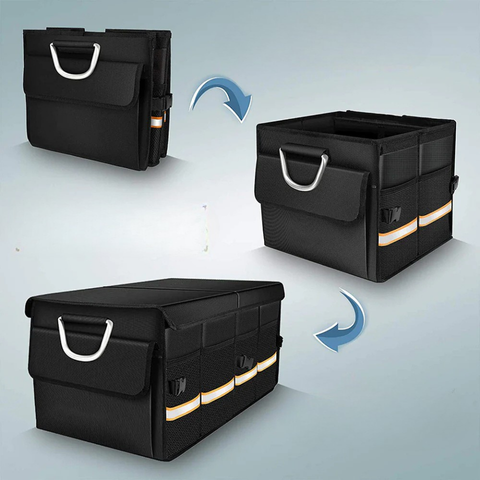 Διοργανωτής Πορτμπαγκάζ Αυτοκινήτου — Αναδιπλούμενος και Πολυλειτουργικός