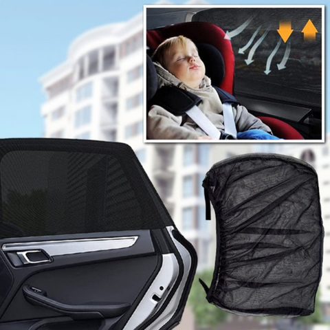 Lote de 4 Parasoles de Auto – Instalación Rápida y Protección Solar