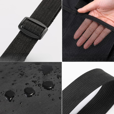 Autó hátsó ülésének szervezője — Tágas és praktikus tárolás