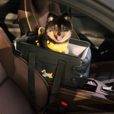 Bilväska för liten hund — Säkerhet och komfort i bilen