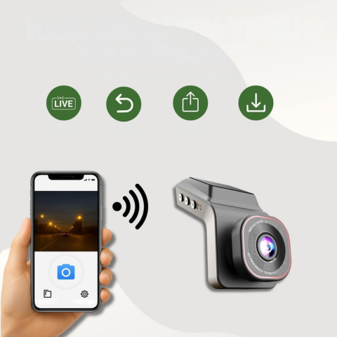 Dashcam Auto — Nachtzicht en Optimale Beveiliging