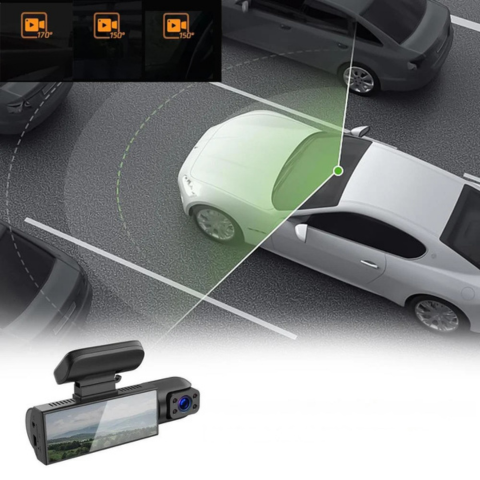 Dashcam HD Intelligente – Parcheggio Sicuro E Guida Protetta