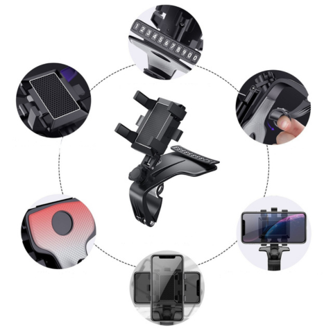 Car Phone Support — Non-slip and Secure