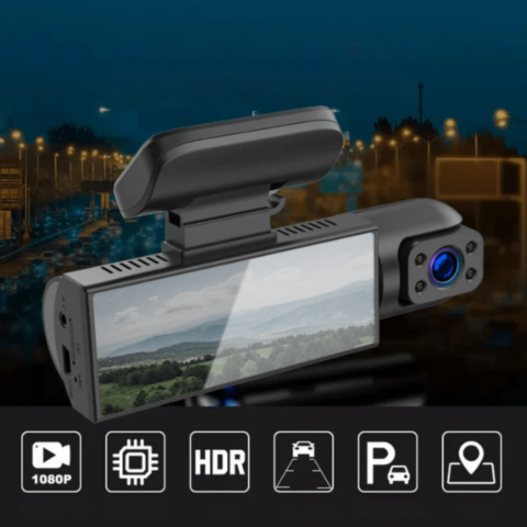 Dashcam HD Intelligens – Biztonságos Parkolás és Védett Vezetés