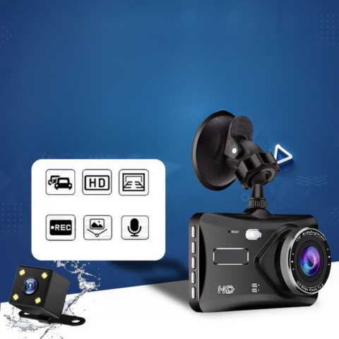 Dashcam Anteriore e Posteriore — Registrazioni Chiare e Precise