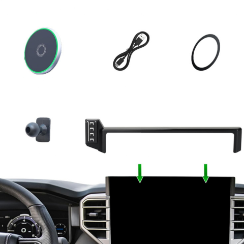 ワイヤレス車載充電器 — トヨタ・タンドラとセコイア用