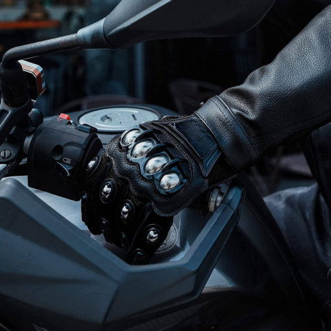 Mănuși de Moto cu Protecții Întărite – Ideale pentru Drum și Off-Road
