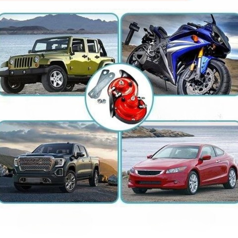 نظام بوق عالمي - للدراجة النارية أو السيارة أو الشاحنة