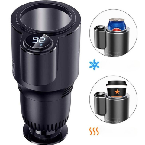 2-in-1 Intelligent Cup Holder – Organization and Comfort in the Car
