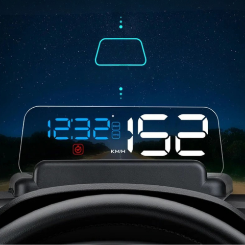 C500 OBD2 Head-Up Display - klar skjerm og enkel installasjon