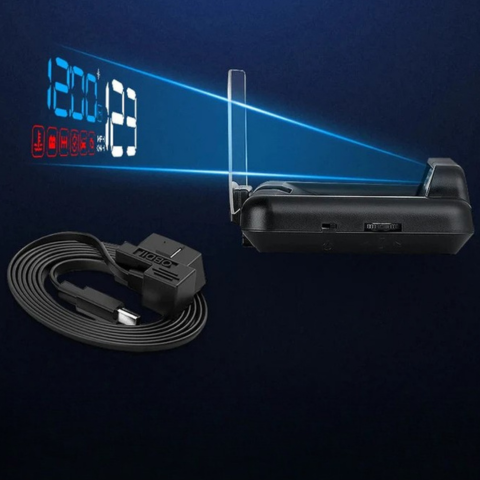 C500 OBD2 Head-Up Display - klar skjerm og enkel installasjon