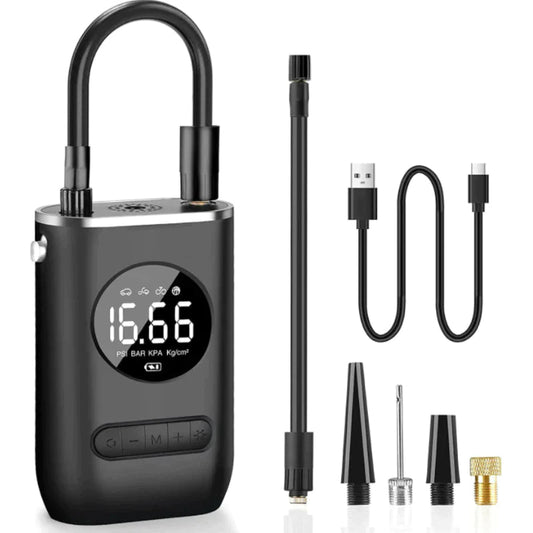 Φορητός Φουσκωτής Ελαστικών — Γρήγορη Και Εύκολη Φούσκωση Οπουδήποτε