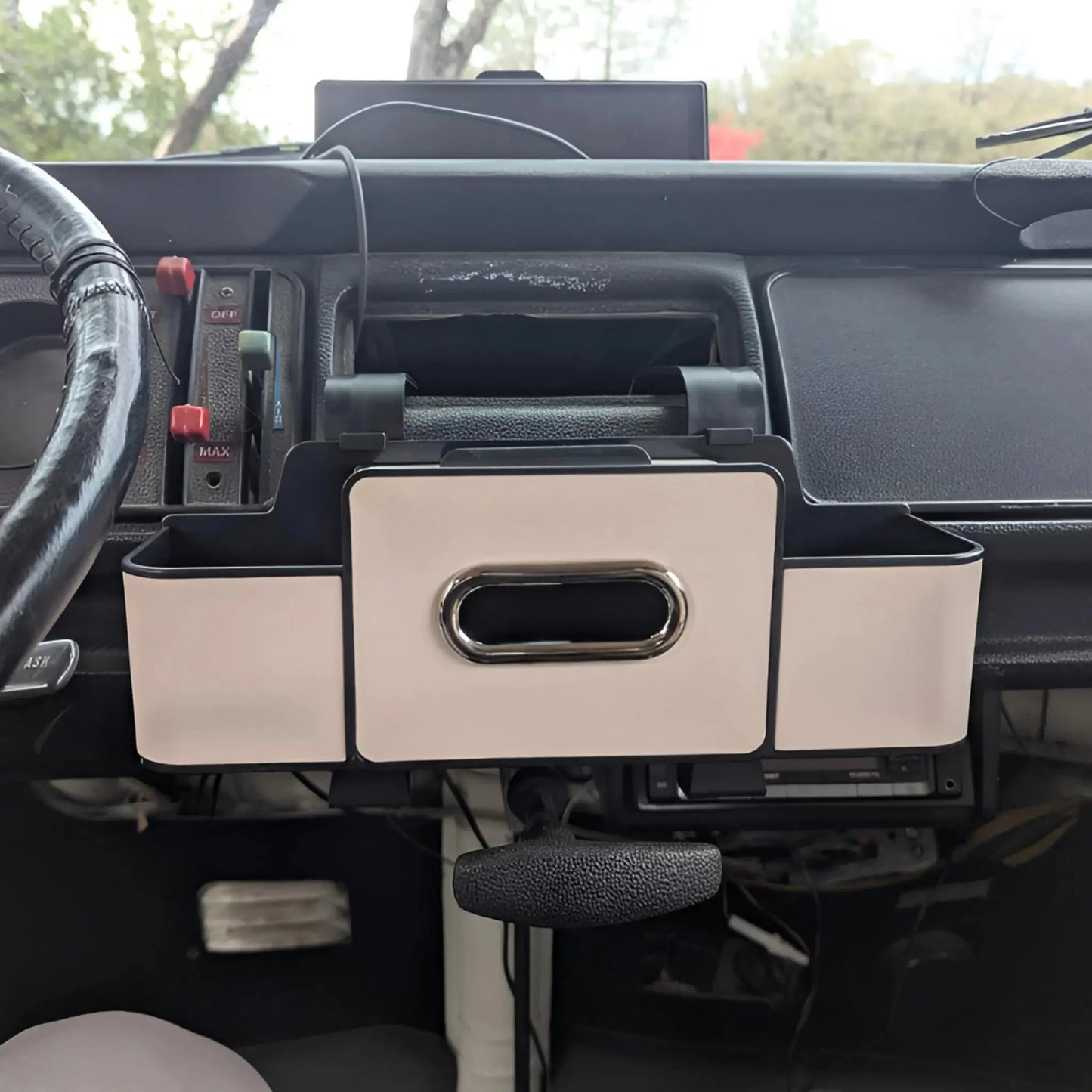 Organizátor zadného sedadla auta — Praktické a usporiadané uloženie