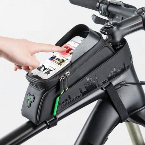 Waterdichte Fiets Tas – Telefoonhouder En Praktische Opslag 