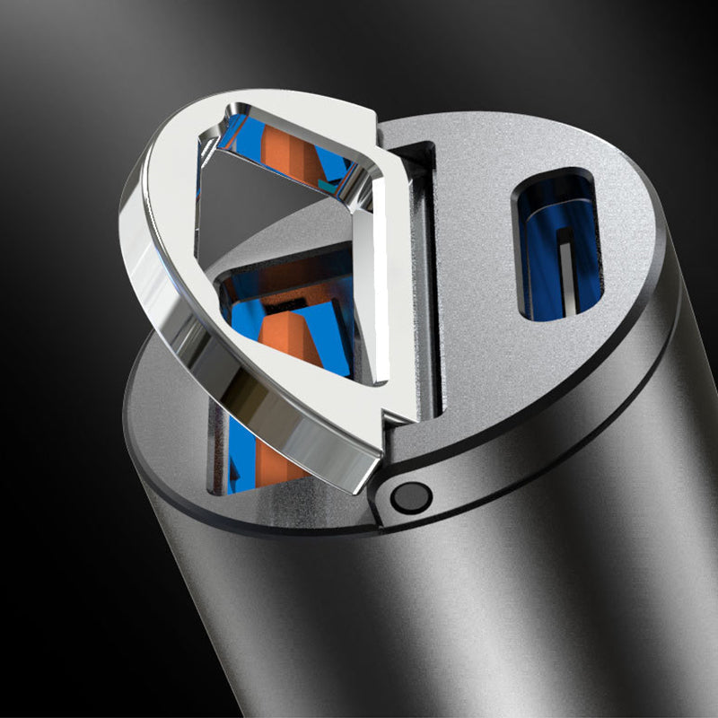 Adattatore Caricabatterie Auto USB – Presa Accendisigari Compatta 