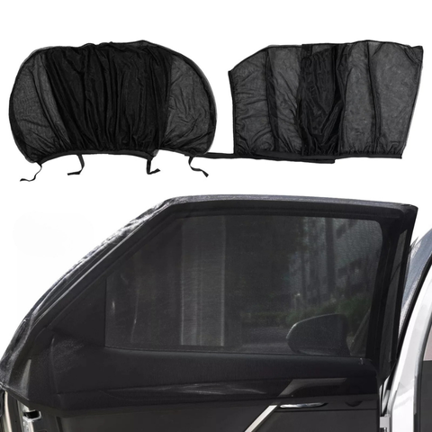 車用サンシェード4個セット – 窓の完全保護 