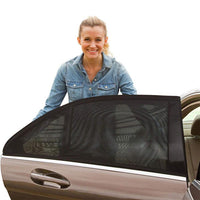 Parasoles Universales Extensibles Para Ventanas Laterales De Coche 