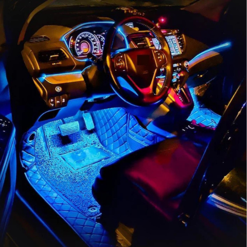 Strisce LED interne con sincronizzazione sonora 
