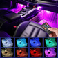 Strisce LED interne con sincronizzazione sonora 