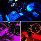 Strisce LED interne con sincronizzazione sonora 