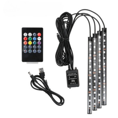Strisce LED interne con sincronizzazione sonora 