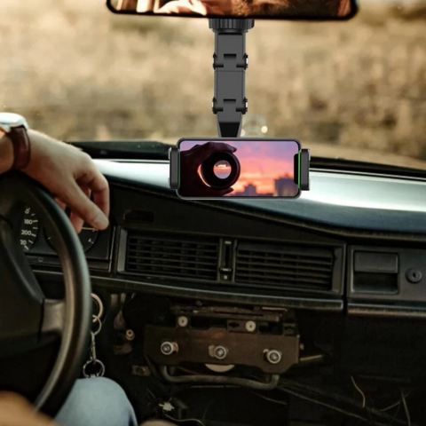 Telefonhalter Auto – 360° Drehung und intelligente Befestigung 
