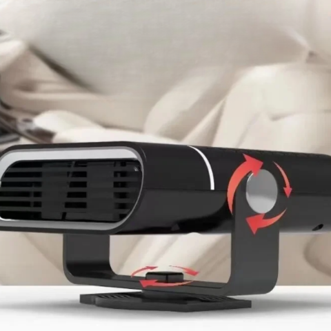 Ventilatore Multifunzionale per Auto – 4 in 1 Pratico e Compatto 