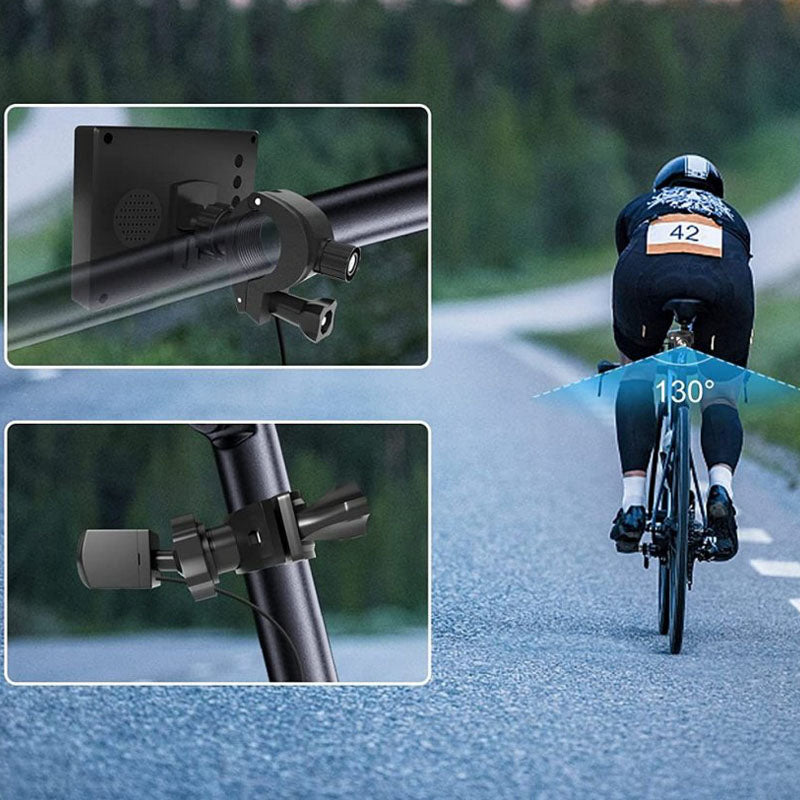 Digitálne spätné zrkadlo na bicykel — Zvýšená bezpečnosť v premávke 