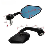 Specchietti Retrovisori Moto Anti-Abbagliamento – Universali, Regolabili & Design Sportivo