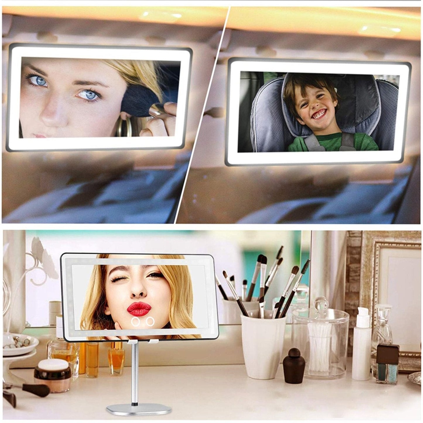 Makeup Mirror For Car — Comfort And Elegance While Traveling 