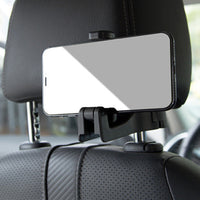 תמיכה בטלפון ובתיק עבור משענת ראש – 2-ב-1 פרקטי 