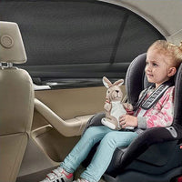 Parasoles Universales Extensibles Para Ventanas Laterales De Coche 