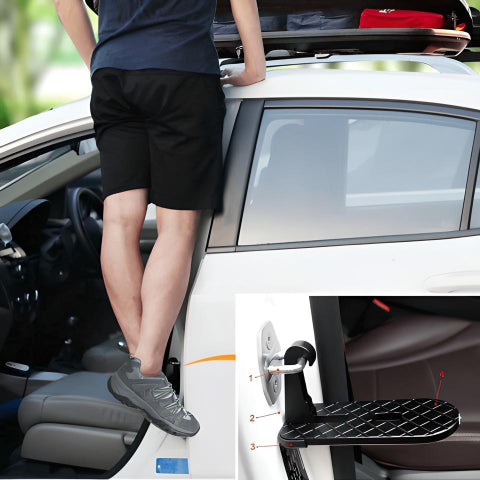 Multifunktionale Auto-Trittleiter – Zugang zum Dach und Notfallwerkzeug 