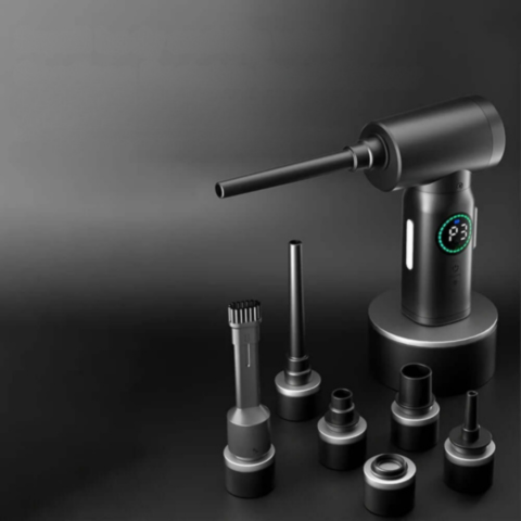 ミニ充電式掃除機・ブロワー - 多機能で強力 
