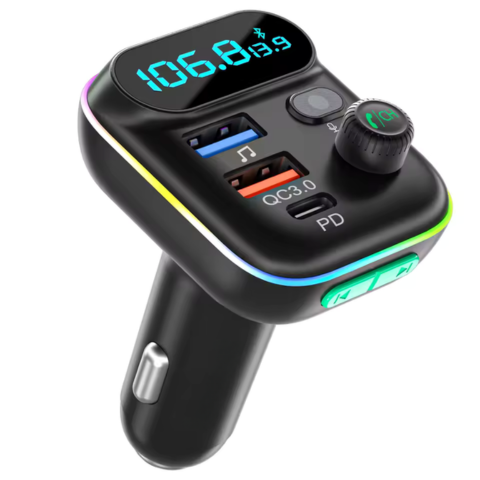 Bluetooth FM Transmitter For Car — Clear Calls & Wireless Music 