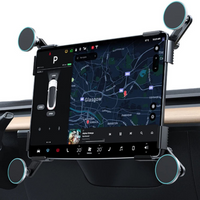 Phone Support For Tesla — Magnetic Mount And Wireless Charging 