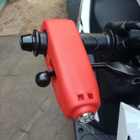 Motorfiets Stuurbeugel - Snelle en Zichtbare Beveiliging 
