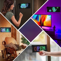 Pannello LED Auto – Testo e Motivi Personalizzati 