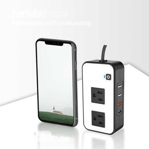 Auto-Stromwandler – Schnelllade-Steckdosen und USB-Ports 