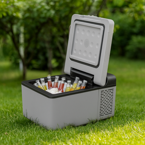 Mini Frigider pentru Mașină — Răcire Rapidă și Eficientă 